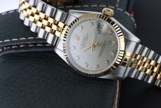 Rolex Datejust 68273 31mm Acero/Oro Diamantes