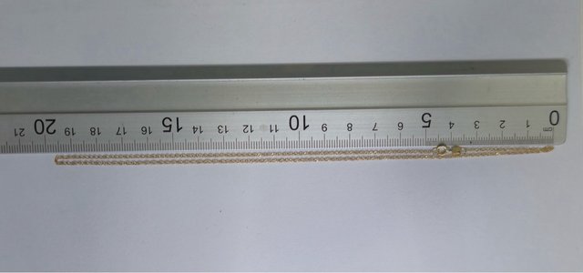 Cadena Singapur Oro 18k 39cm