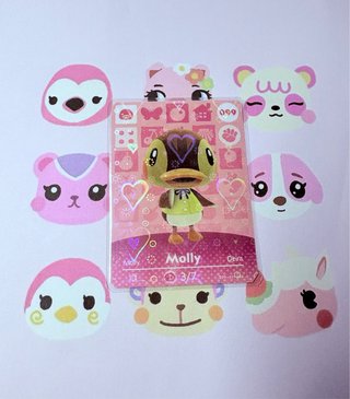 Carta Amiibo Molly Nintendo