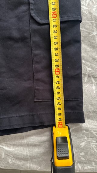 Bermuda Cargo Zara Azul Marino Talla 38