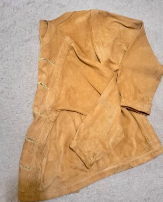 Giacca Pelle Scamosciata HatoHasi Tg.44