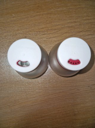 Set 2 saliere Tupperware