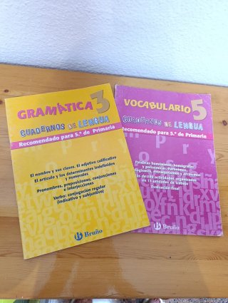 Cuadernos de lengua 5° de Primaria