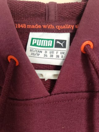Sudadera con capucha Puma (Talla XS)