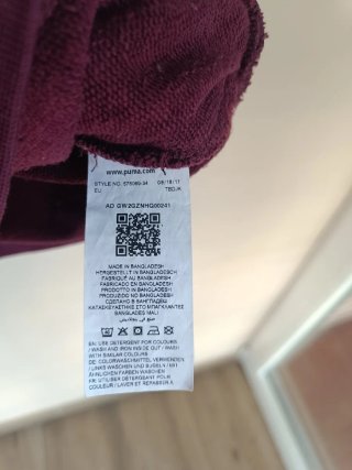 Sudadera con capucha Puma (Talla XS)