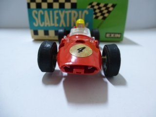 Doble Guía EXIN COOPER ROJO C-58 SCALEXTRIC ORIG.