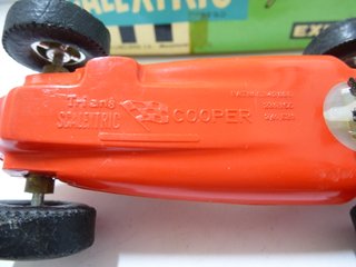 Doble Guía EXIN COOPER ROJO C-58 SCALEXTRIC ORIG.