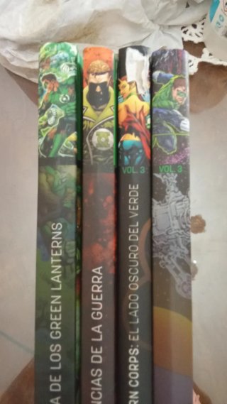 4 tomos Saga Green Lantern, 3+1