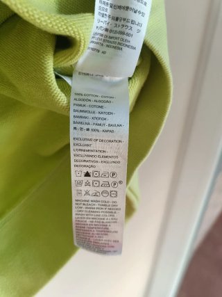 Sudadera Levi's verde con capucha (Talla S)