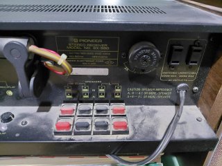 Pioneer SX-550 Receptor Estéreo + Altavoces Philip
