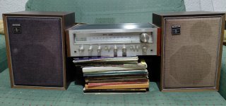 Pioneer SX-550 Receptor Estéreo + Altavoces Philip
