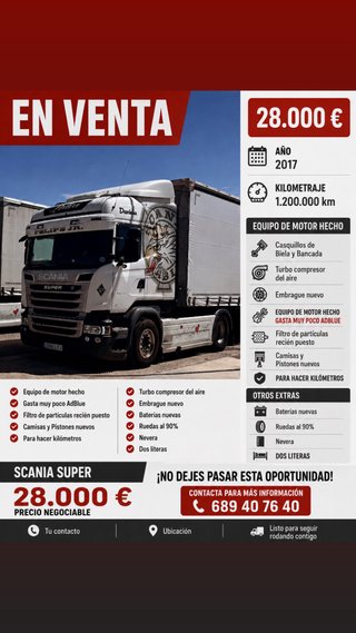 Scania Super 2017 - 1.200.000 km