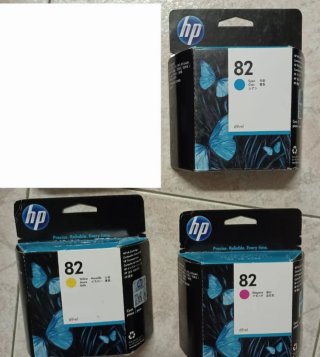 Cartucce HP 82 (3 pezzi)