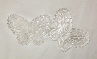 Caja joyero cristal mariposa