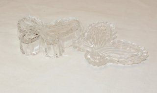 Caja joyero cristal mariposa