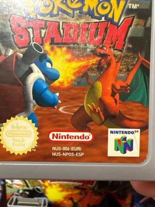 Pokémon Stadium N64 con Transfer Pak