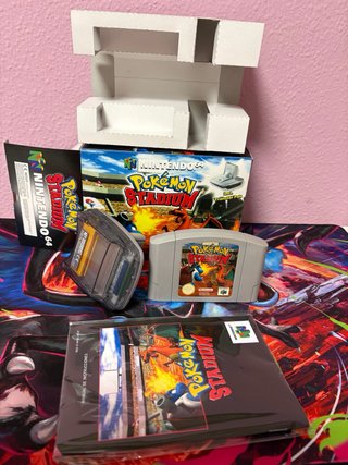 Pokémon Stadium N64 con Transfer Pak
