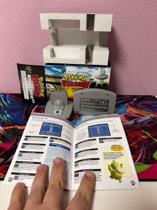 Pokémon Stadium N64 con Transfer Pak