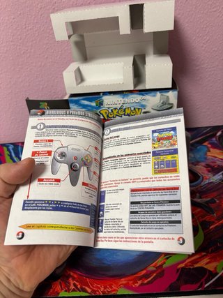Pokémon Stadium N64 con Transfer Pak