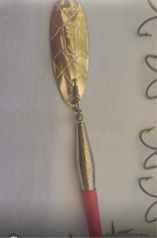 Set 6 Cucharillas Pesca 10cm de longitud