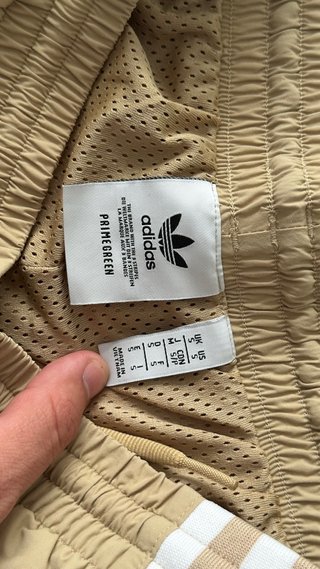 Pantalón jogger Adidas beige Talla S