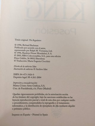 Stephen King - Colección RBA