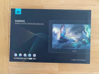 Huion Kamvas Pro 16 Plus (4K) Negro