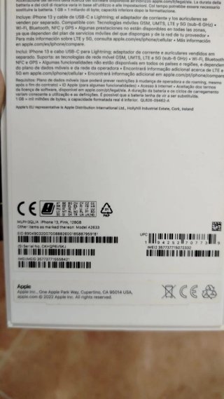 iPhone 13 128GB Rosa