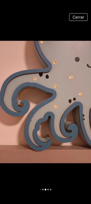Lámpara LED Pulpo