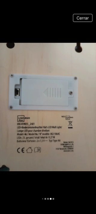 Lámpara LED Pulpo