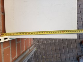Estantería Metálica Blanca 58x47x202 cm