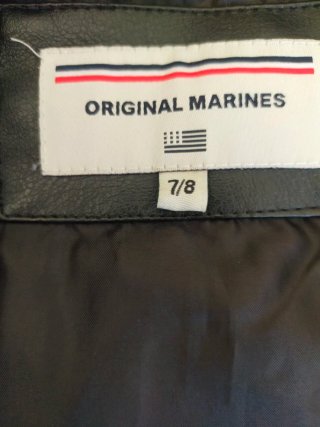 Giubbino similpelle bambino Original Marines