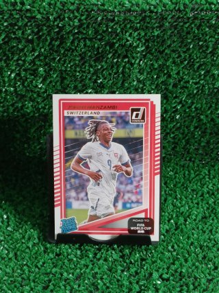 Johan Manzambi Panini Donruss 26 Rated Rookie