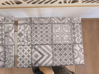Mesitas de noche Ikea blancas y grises