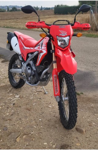 Honda CRF Enduro/Motocross Roja y Blanca