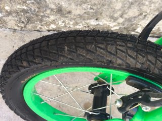 Bicicleta BMX Infantil Verde