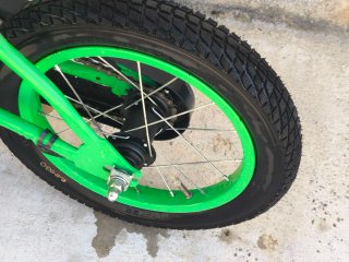 Bicicleta BMX Infantil Verde