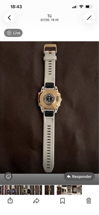 Garmin Fenix 7S Pro Sapphire Solar Beige/Oro