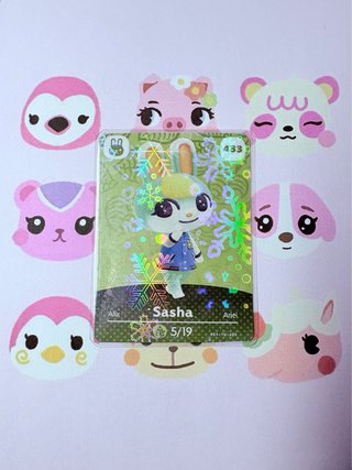 Carta Amiibo Sasha 433