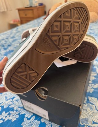 Zapatillas Converse Verdes Nuevas, con su caja