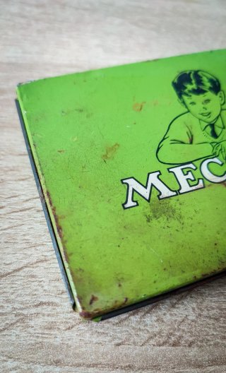 Scatola Latta Meccano Vintage Anni 50 collezione