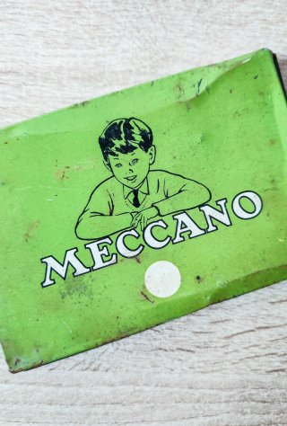 Scatola Latta Meccano Vintage Anni 50 collezione