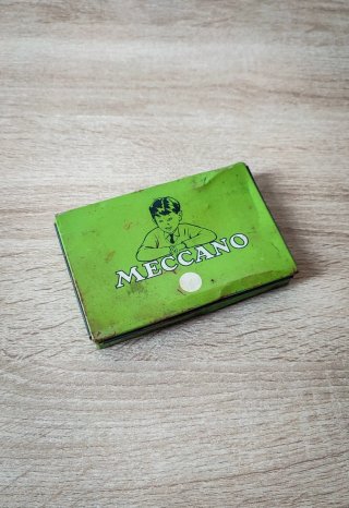 Scatola Latta Meccano Vintage Anni 50 collezione