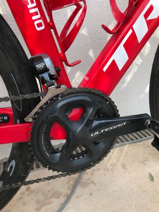 Trek Madone - Bicicleta de carretera roja