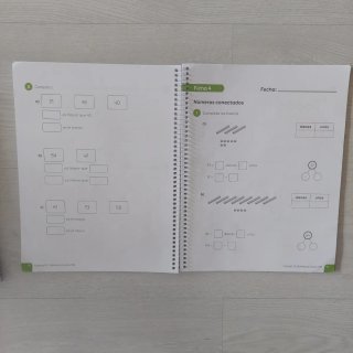 2 Cuadernos matemáticas 1°Primaria.Piensa Infinito