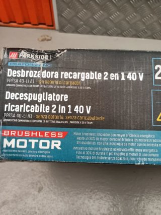PARKSIDE Desbrozadora 2 en 1 Performance 40V