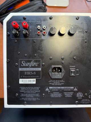 Subwoofer Activo SUNFIRE Blanco