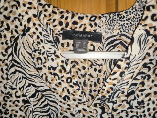 Blusa holgada animal print