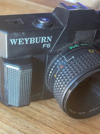 Cámara Weyburn F6 Compact 50mm Vintage