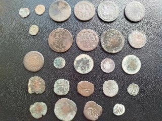 Lote de 25 monedas antiguas de 🇪🇸